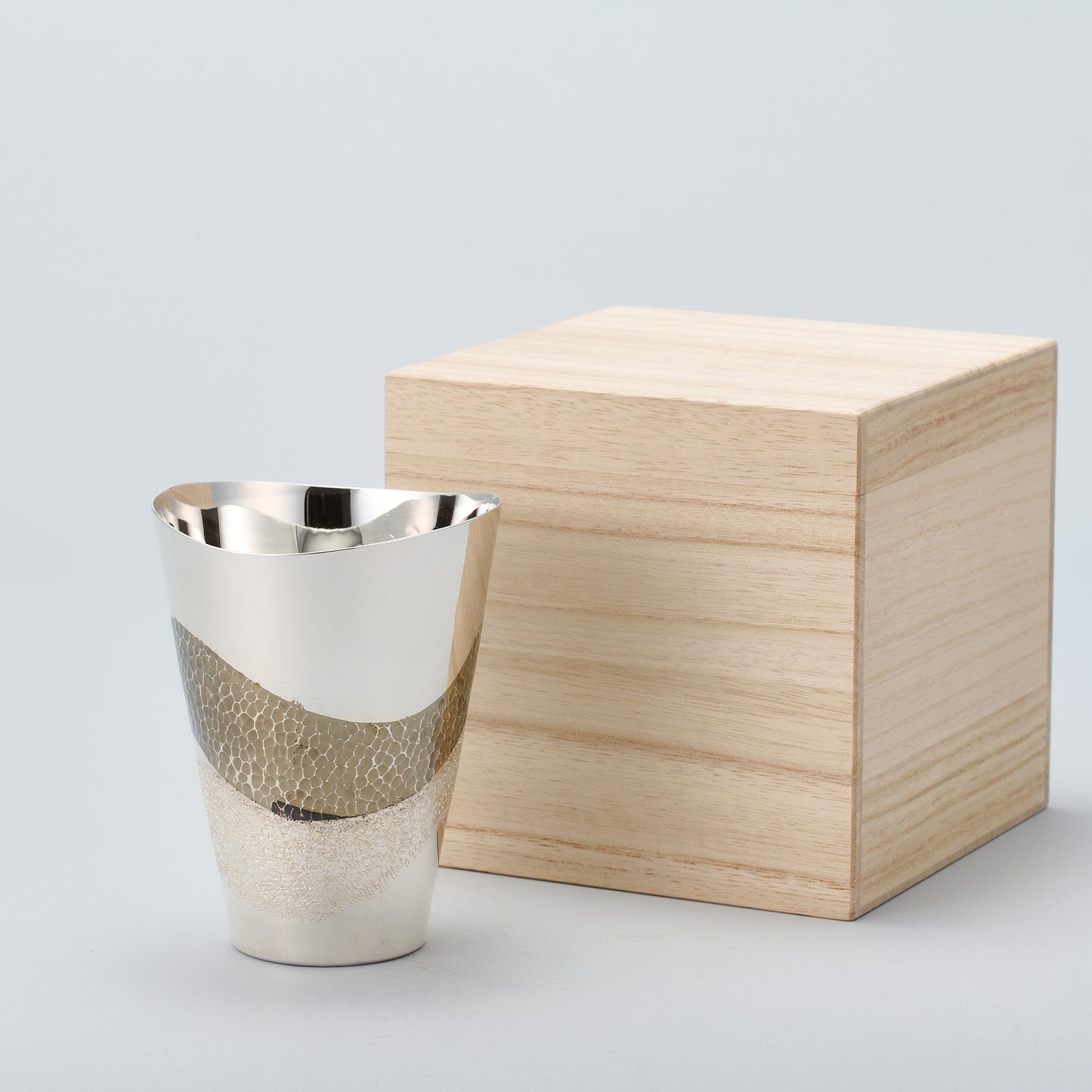 <受注生産品>銀製 タンブラー 大