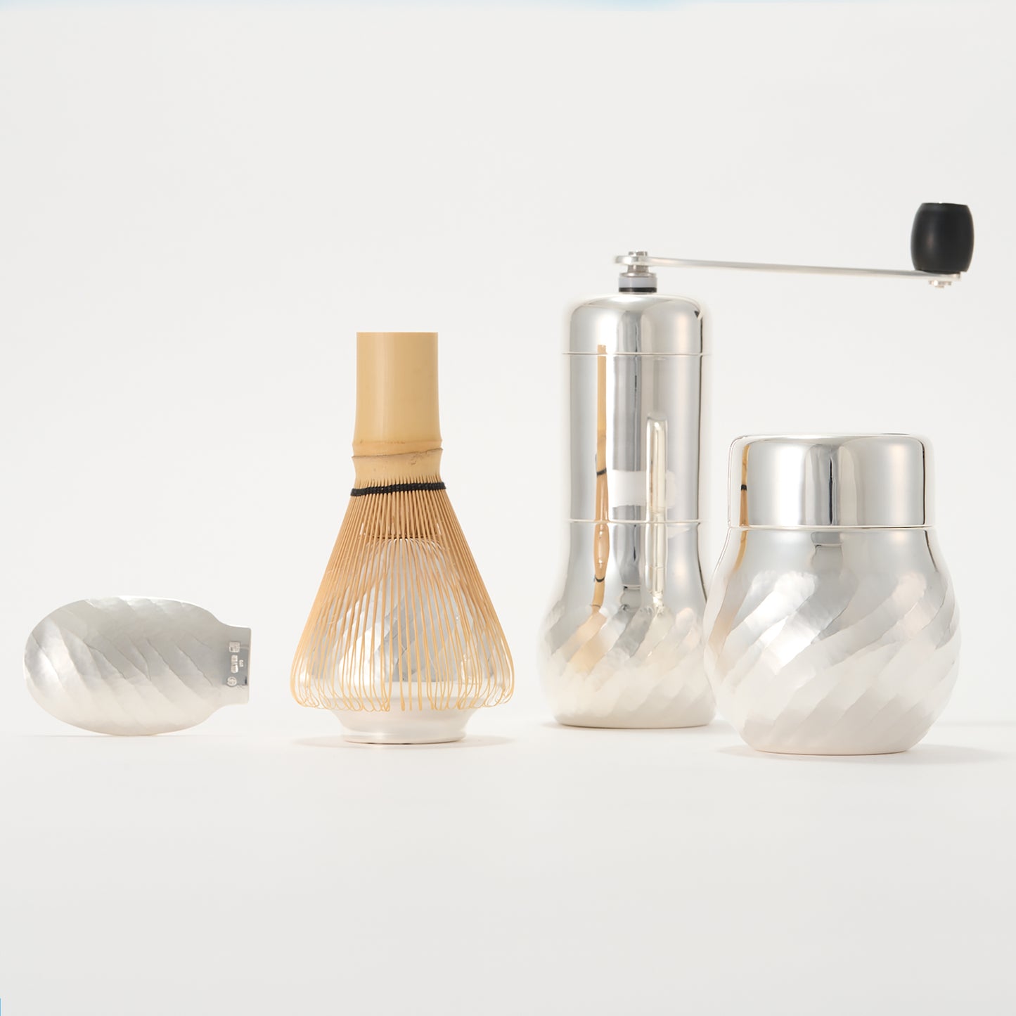 <受注生産品>銀製 茶筅休めA