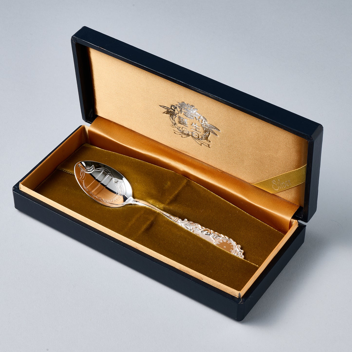 銀製　誕生スプーン