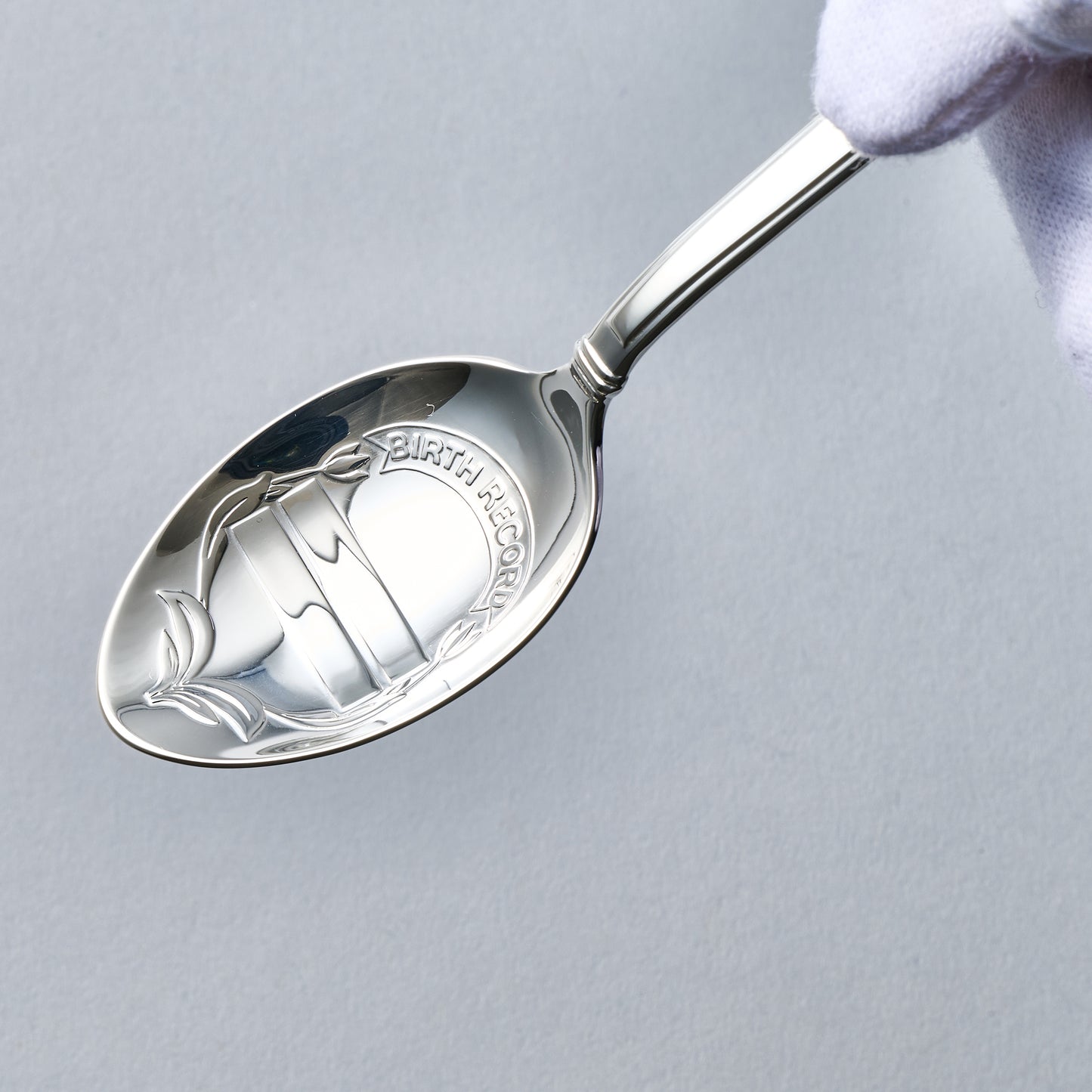 銀製　誕生スプーン