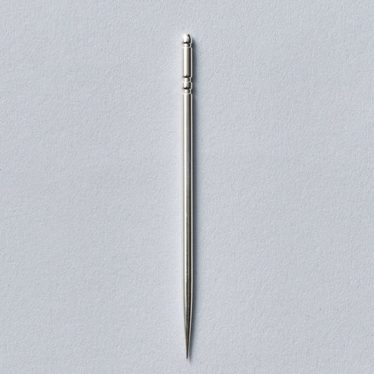 銀製　爪楊枝　太