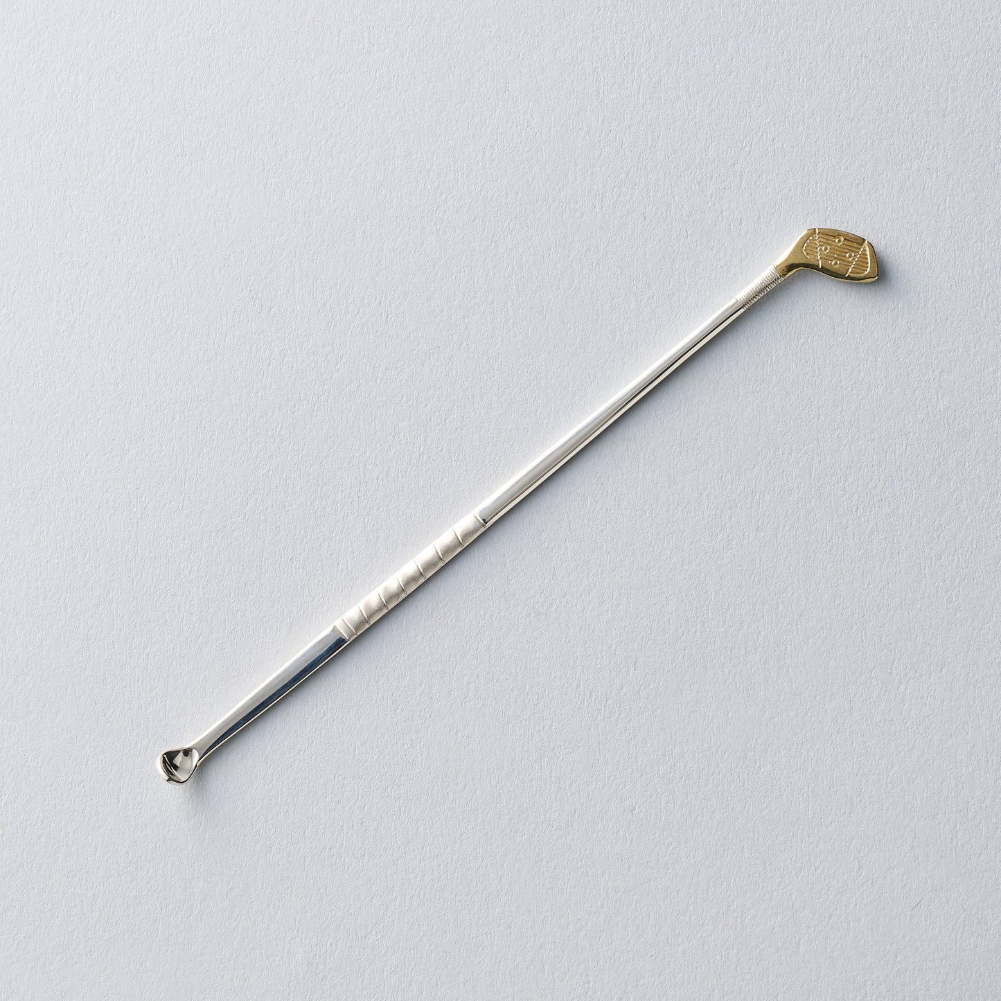 銀製　耳かき　ゴルフウッド