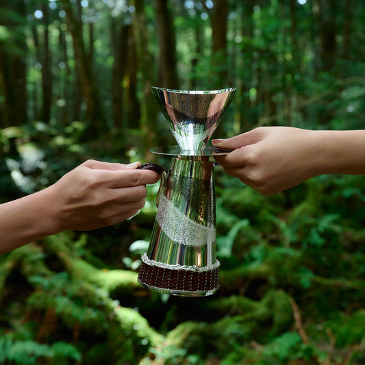 <受注生産品>銀製　コーヒードリッパー