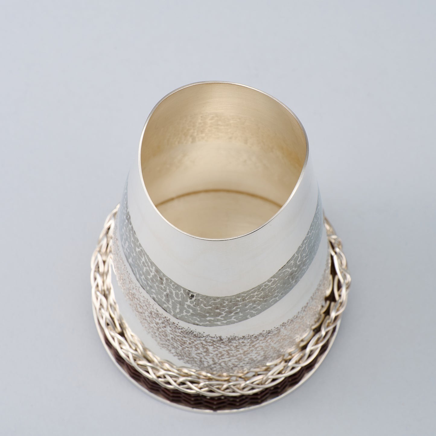 <受注生産品>銀製　コーヒーミル＆カバー