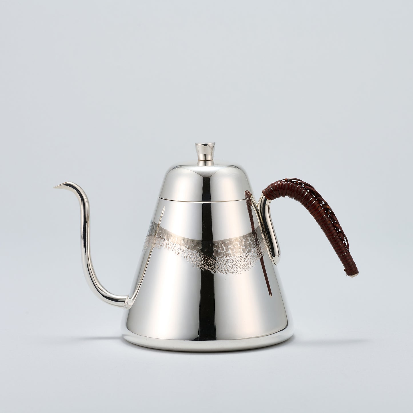 <受注生産品>銀製　コーヒーポット　籐無し