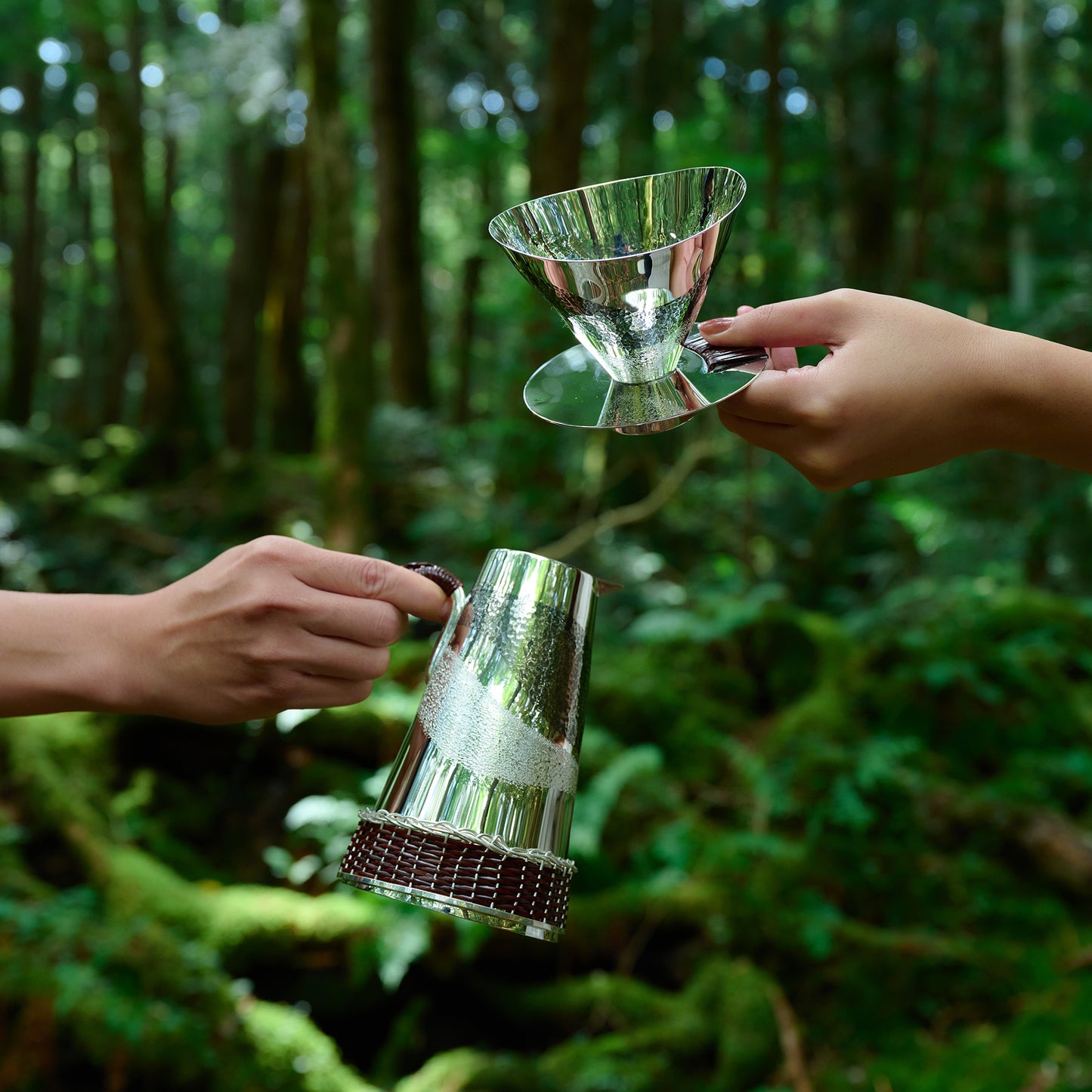 <受注生産品>銀製　コーヒーサーバー