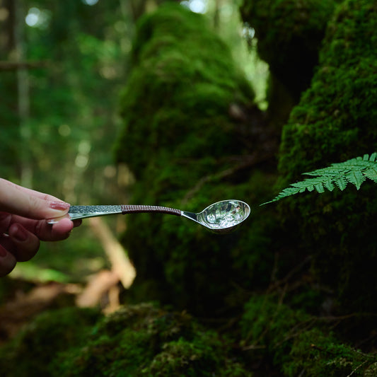 <受注生産品>銀製　カッピングスプーン