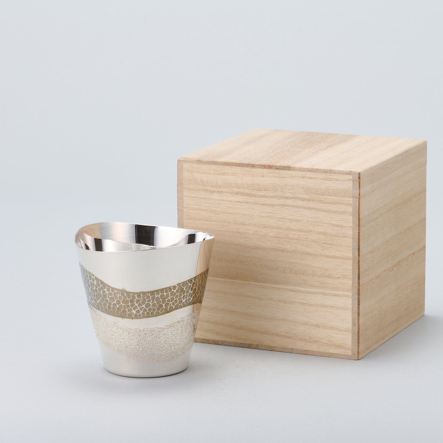 <受注生産品>銀製　タンブラー　小