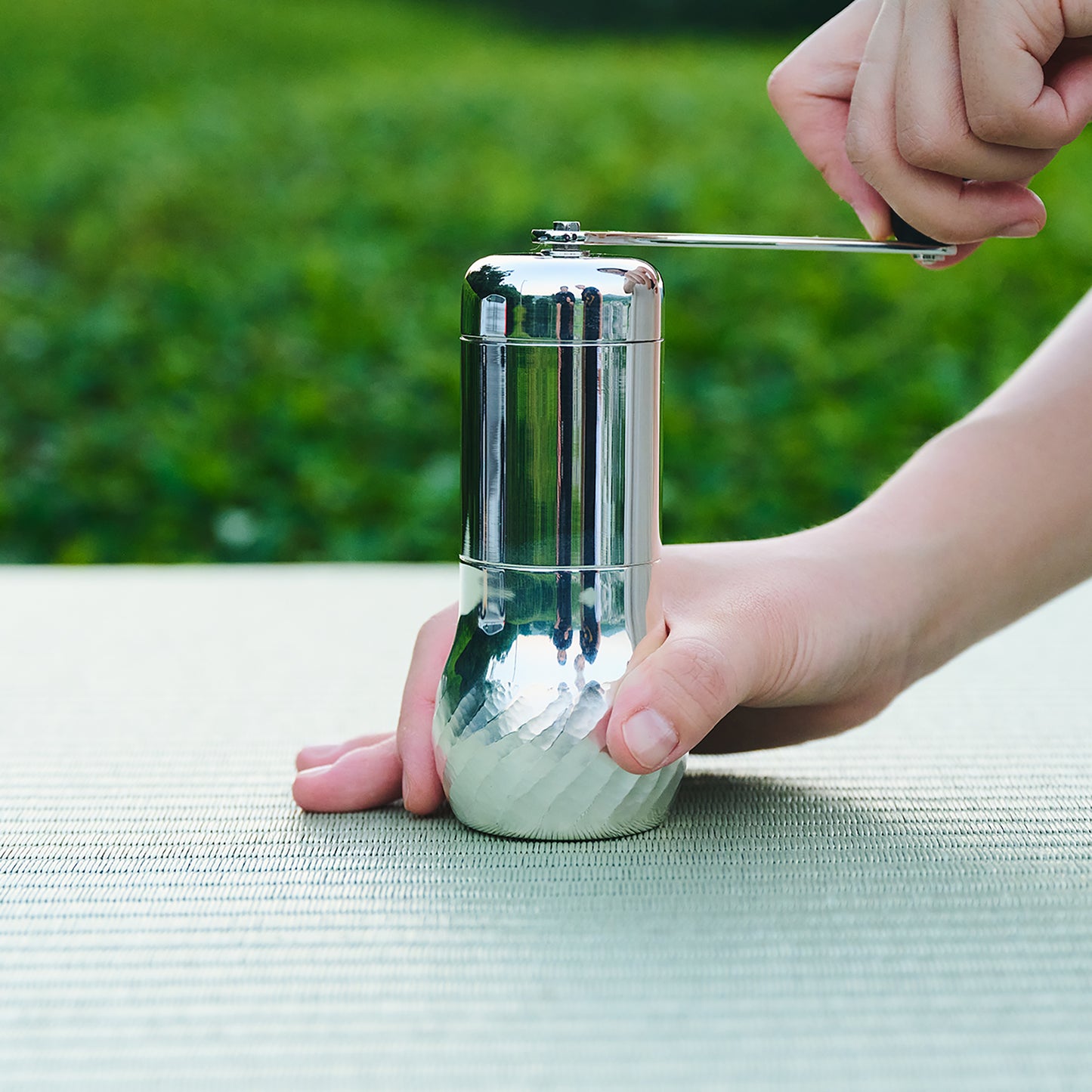 <受注生産品>銀製　抹茶ミルA