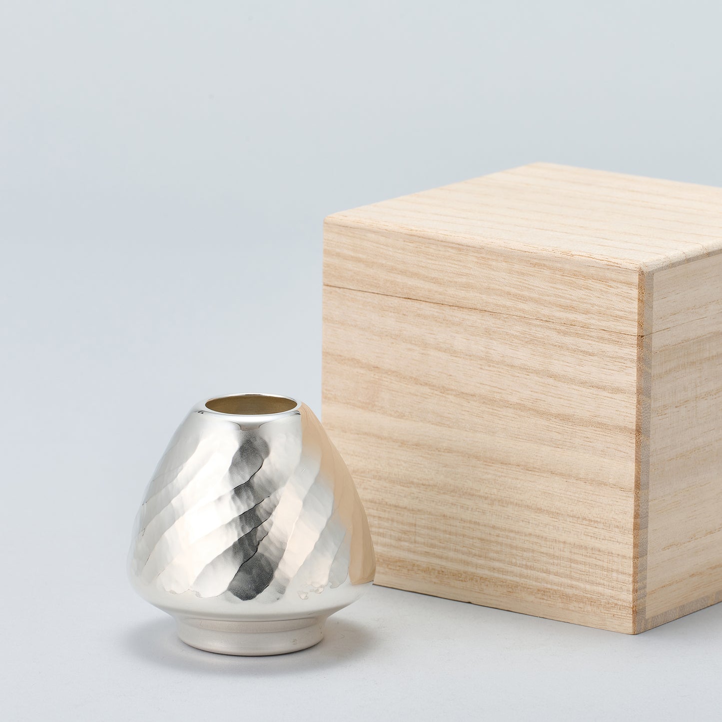 <受注生産品>銀製　茶筅休めA