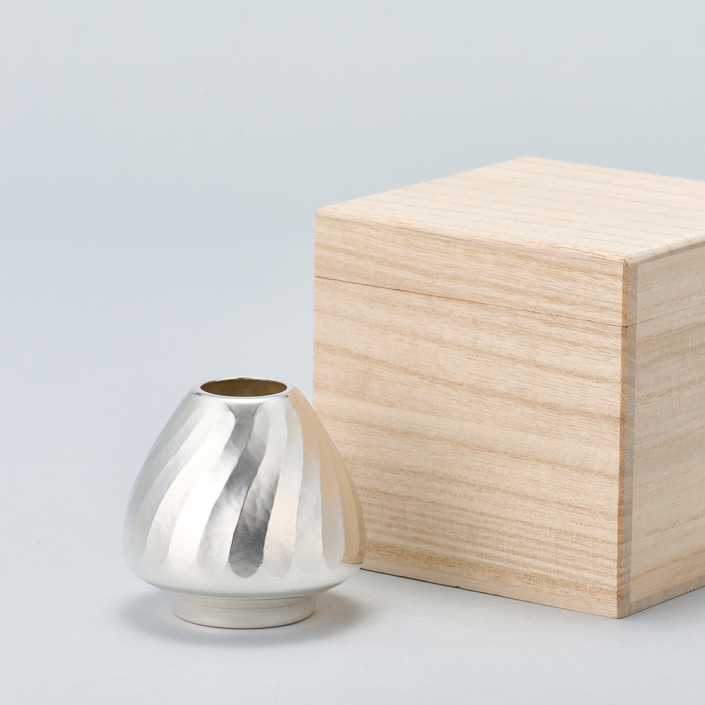 <受注生産品>銀製　茶筅休めB