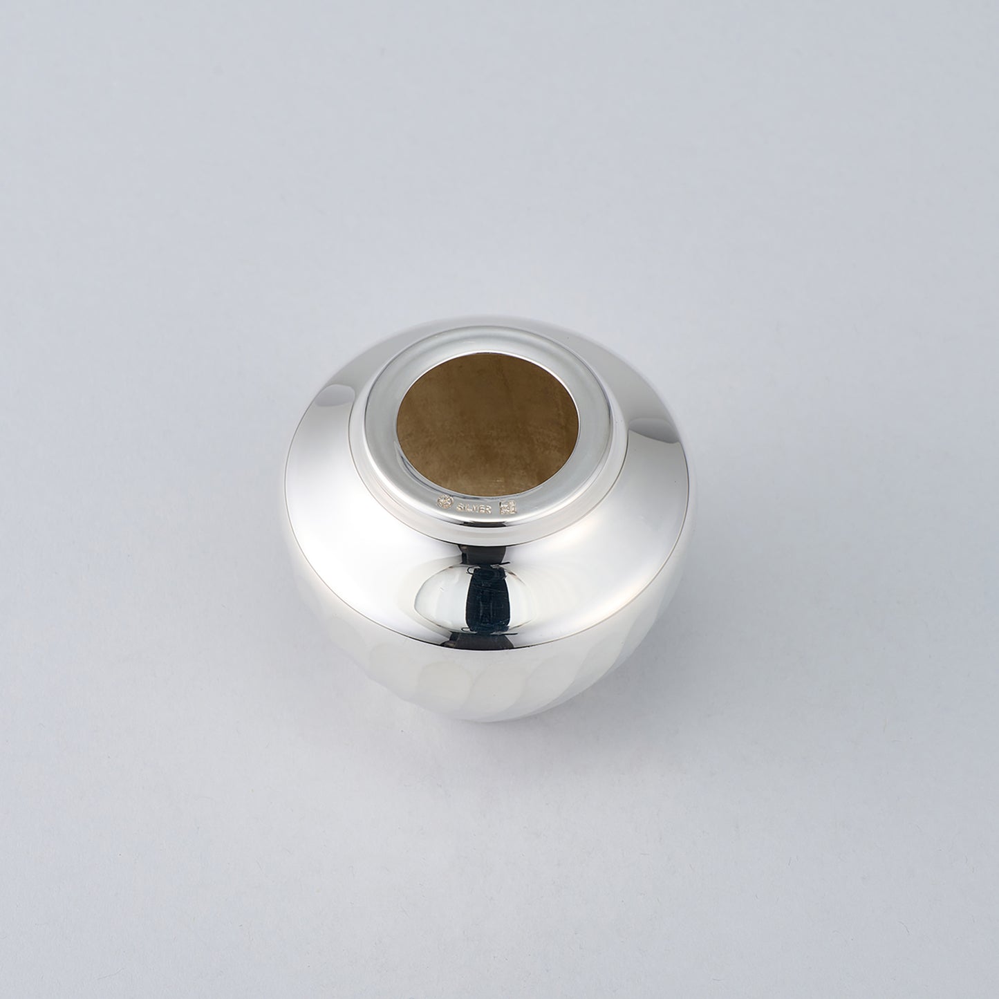 <受注生産品>銀製　茶筅休めB