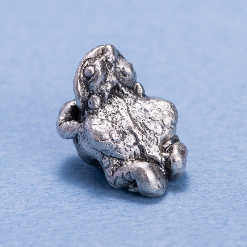 銀製　御守り根付　蛙　美洲