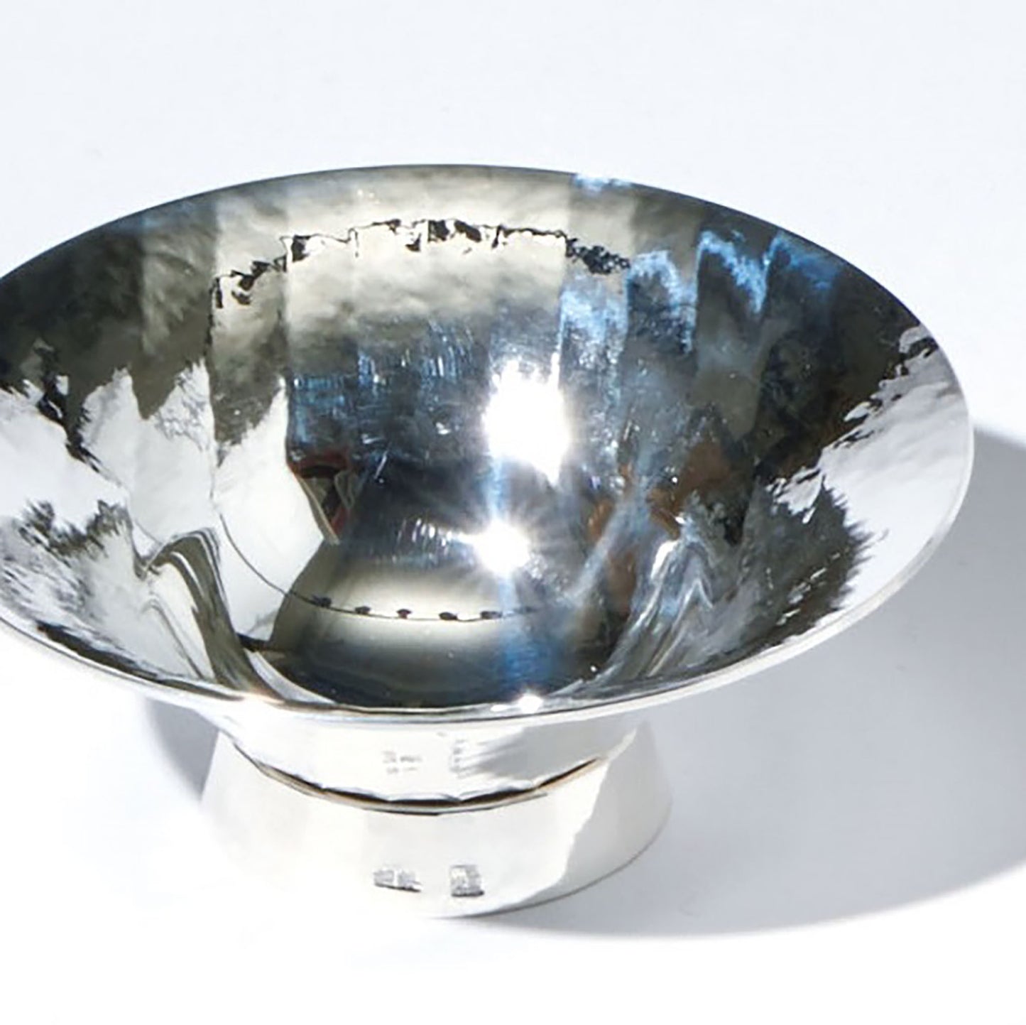 純銀　玉盃　ながれ　A