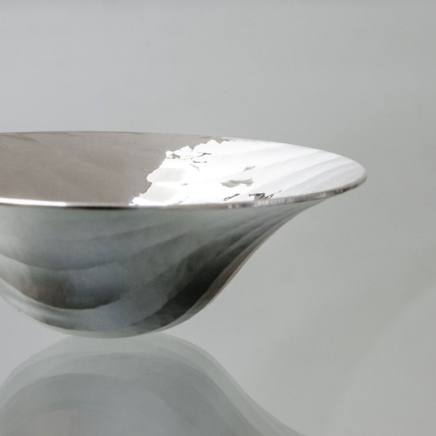 純銀　玉盃　ながれ　C