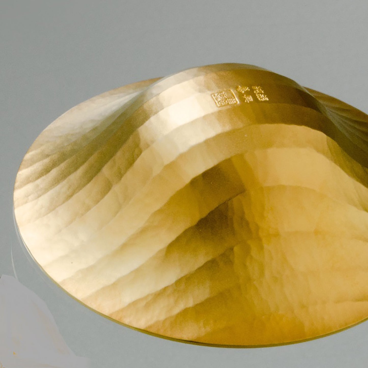 純銀　玉盃　ながれ　D