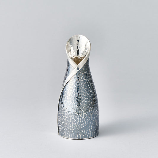 純銀　徳利　しんじゅのころも　古美