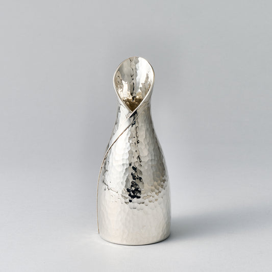 純銀　徳利　しんじゅのころも　光沢