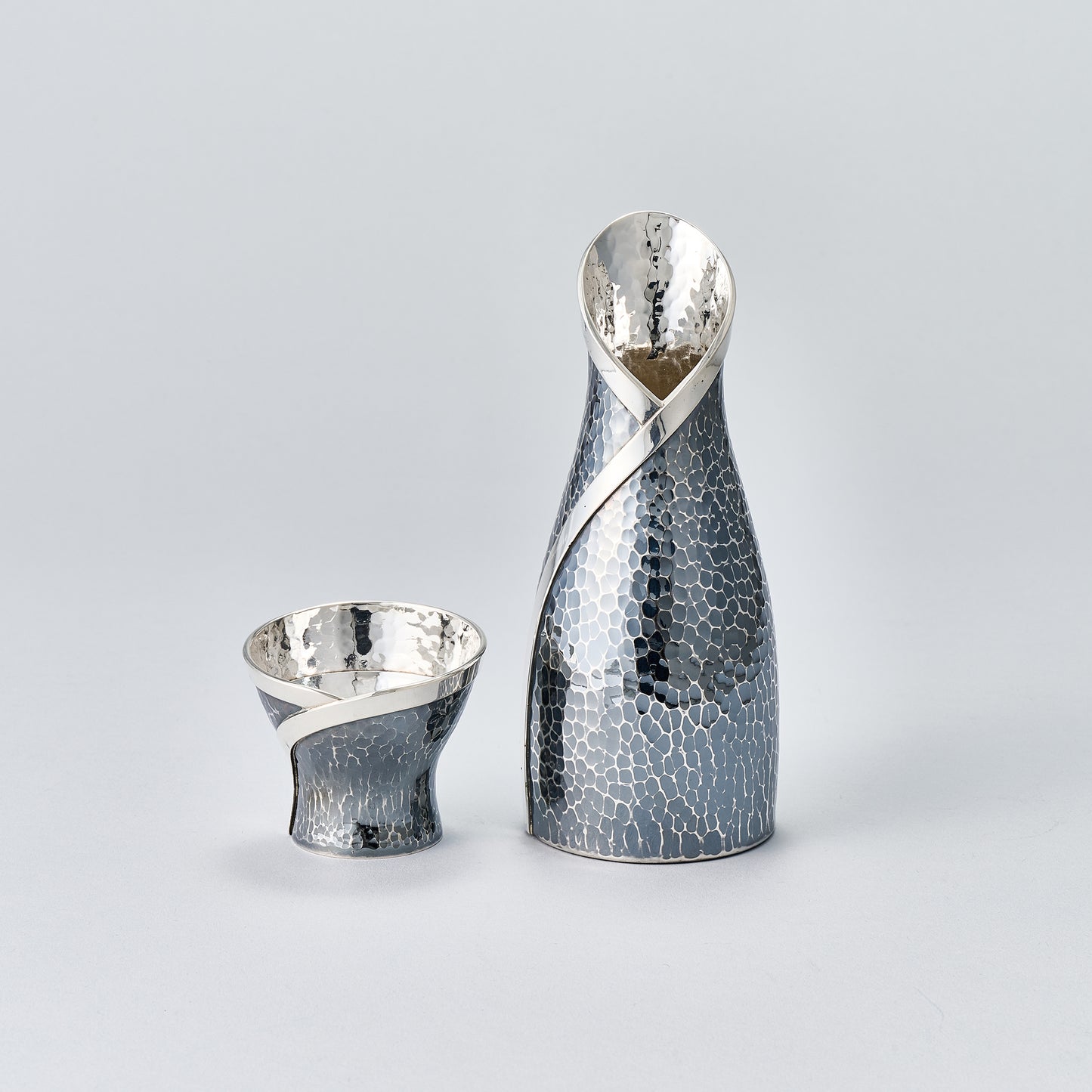 純銀　玉盃　しんじゅのころも　古美