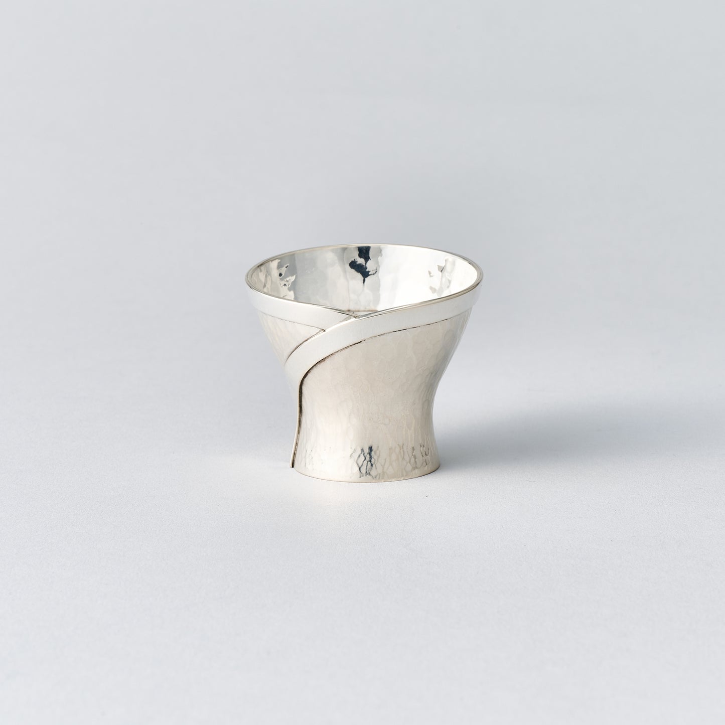 純銀　玉盃　しんじゅのころも　ツヤ無し