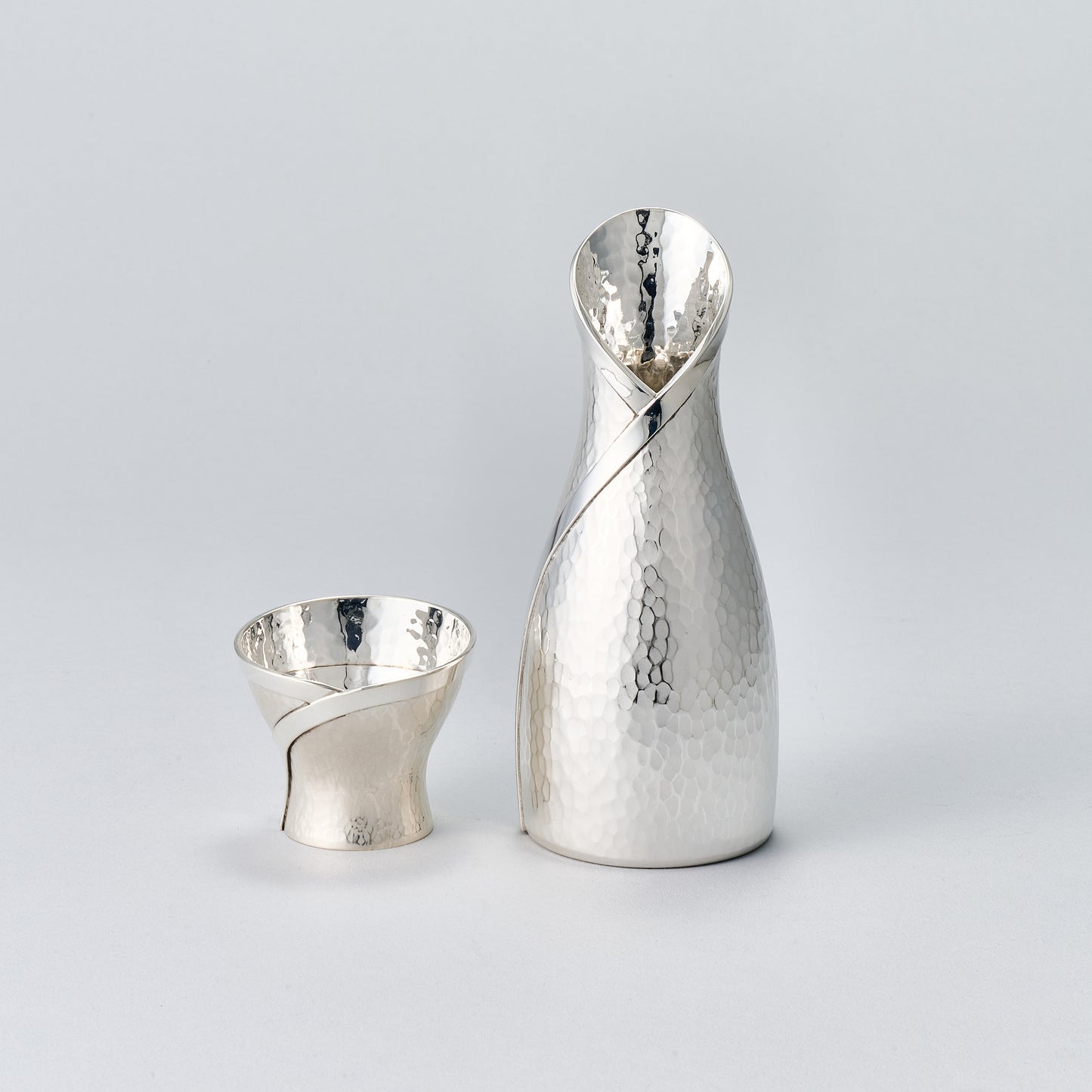 純銀　玉盃　しんじゅのころも　ツヤ無し