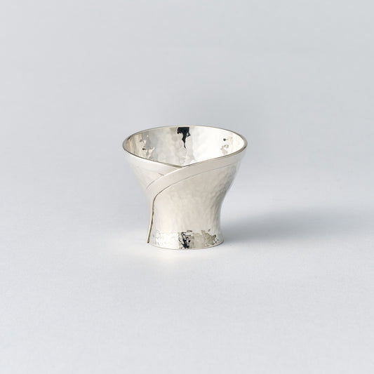 純銀　玉盃　しんじゅのころも　光沢